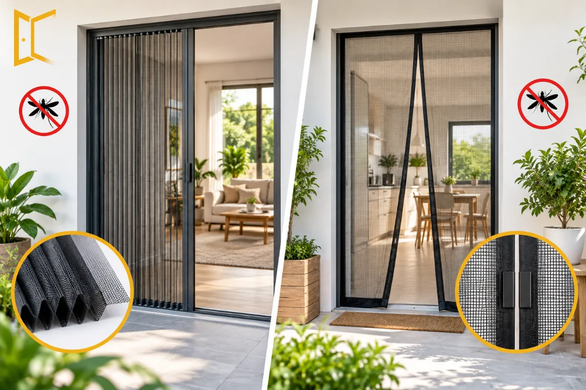 Pleated Mesh vs Magnetic Mesh: Which Insect Screen Is Better for Your Home?