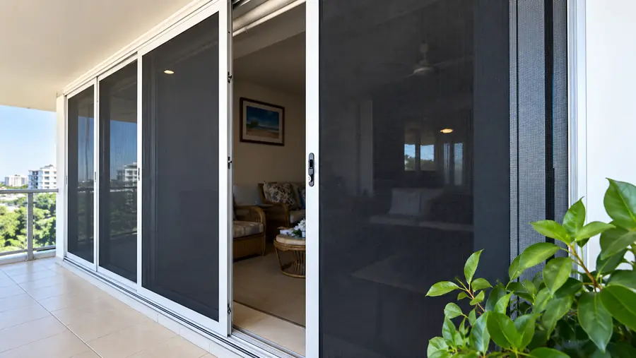 Sliding Mesh Screen