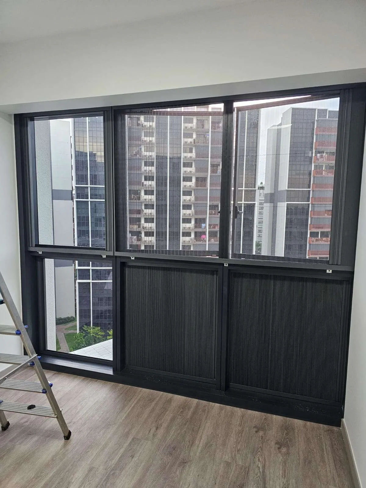 Riverfront Residences 2 In 1 Pleated & Black Out Screen